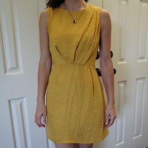 Bar III yellow dress